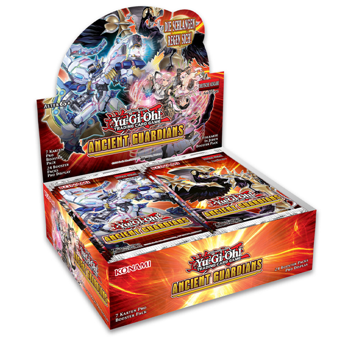 Yu-Gi-Oh! Ancient Guardians Booster Pack Display -  Deutsch 1. Auflage - 24 Booster