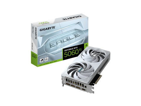 GIGABYTE GeForce RTX 5060 Ti Eagle OC ICE 16G, 16GB GDDR7, HDMI, 3x DP