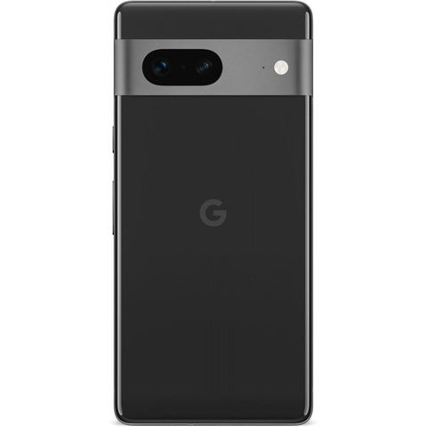 Google Pixel 7 128GB 5G Obsidian Smartphone (6,3 Zoll, 50 MP, Dual-Kamera, Google Tensor Prozessor, Fingerabdrucksensor, Gesichtserkennung, schwarz)