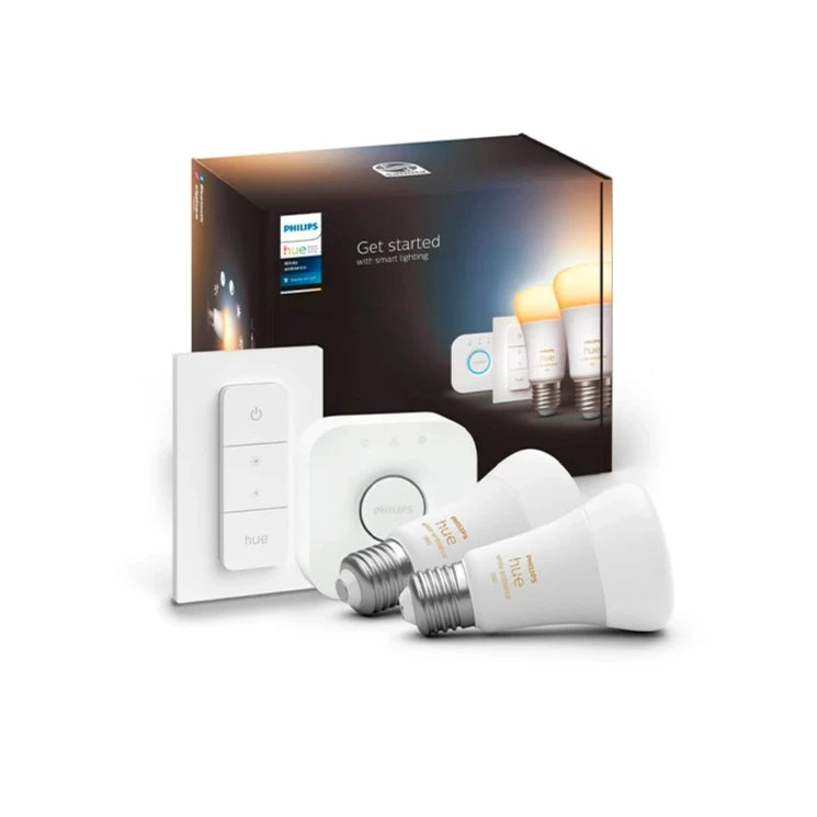 Philips Hue White Ambiance mit Bridge 2er Starter-Kit 9,5W E27