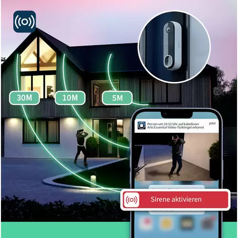 ARLO AVD3001-100EUS Funkklingel