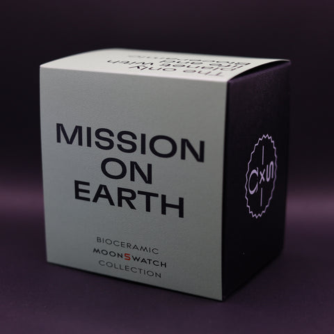 Swatch x Omega Bioceramic Moonswatch Mission to Earth