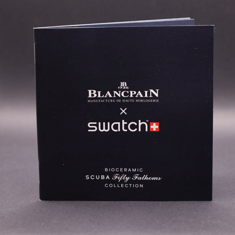 Swatch x Blancpain Arctic Ocean Automatikuhr Bioceramic Scuba Fifty Fathoms-Kollektion