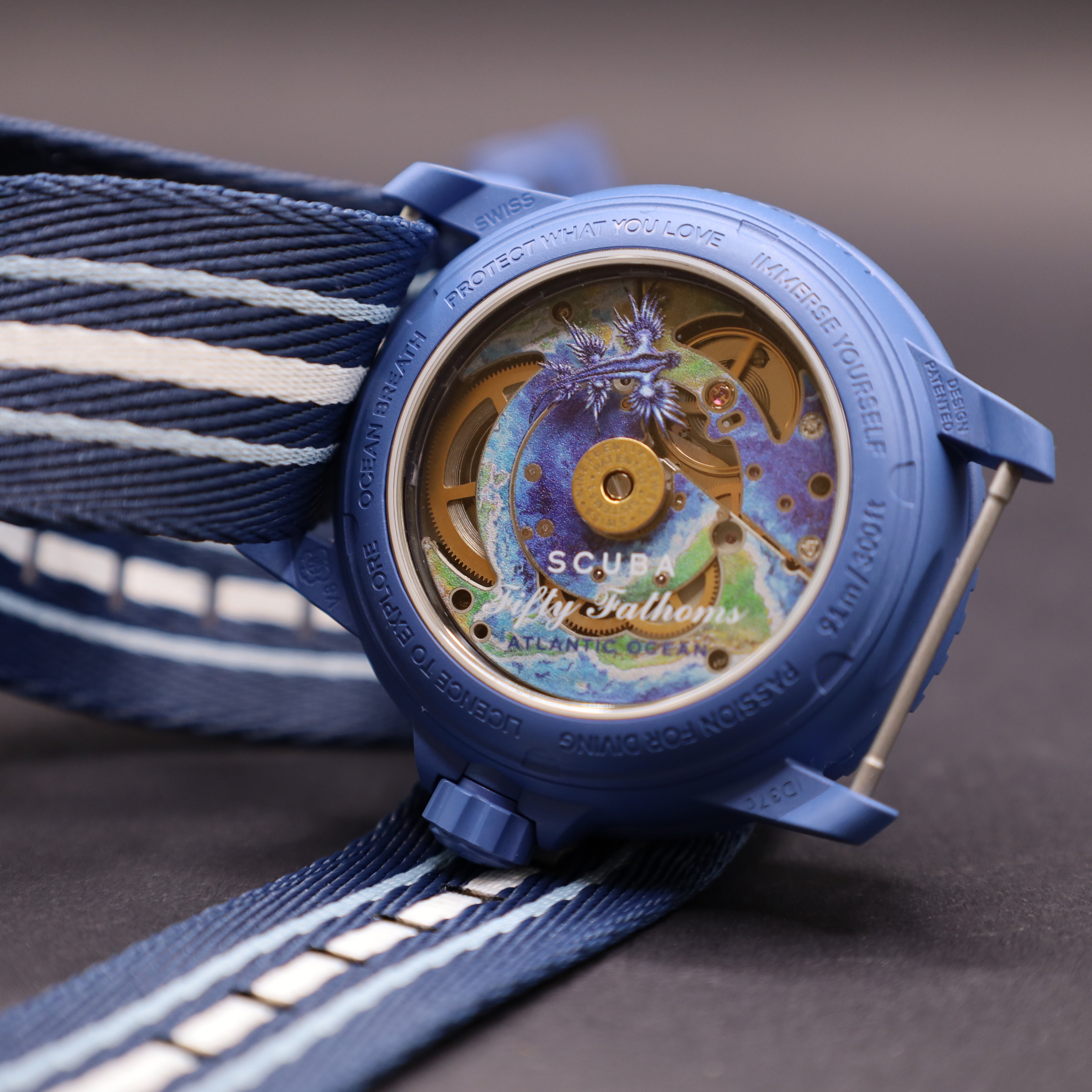 Swatch x Blancpain Atlantic Ocean Automatikuhr Bioceramic Scuba