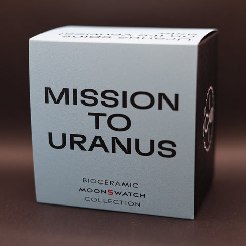 Swatch x Omega Bioceramic Moonswatch Mission to Uranus