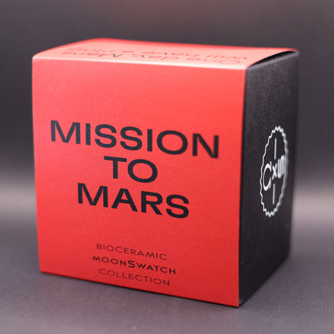 Swatch x Omega Bioceramic Moonswatch Mission to Mars