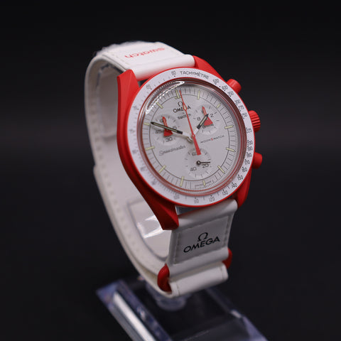 Swatch x Omega Bioceramic Moonswatch Mission to Mars