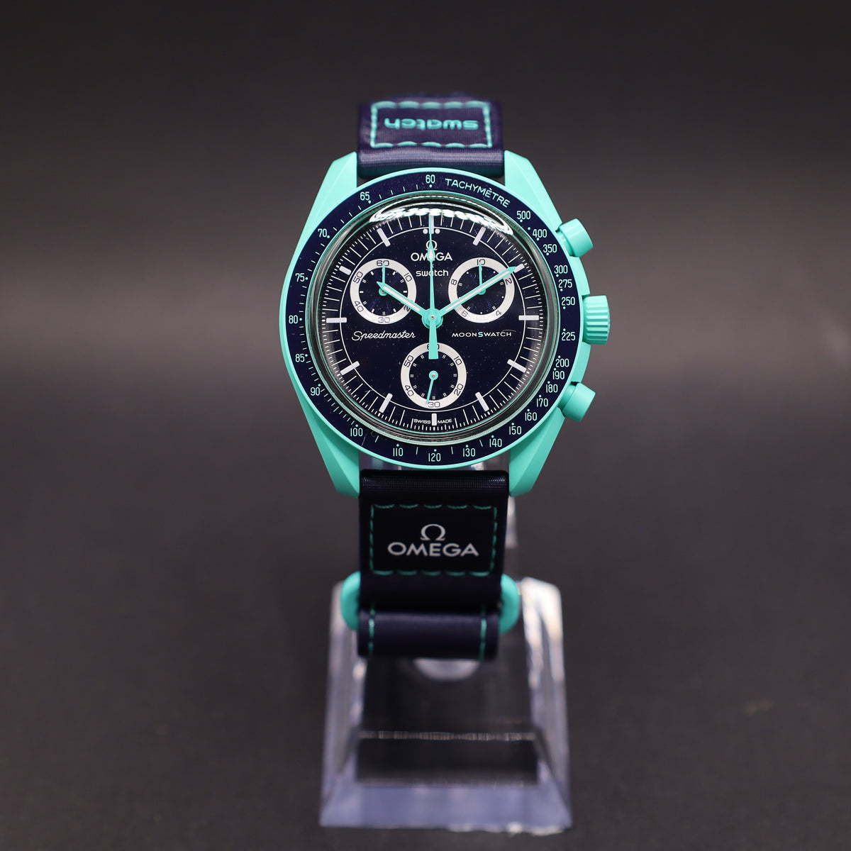 Swatch Omega Bioceramic Moonswatch Mission on Earth - Polar Lights