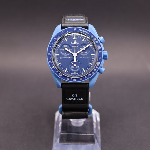 Swatch Omega Moonswatch Mission to Neptune Bioceramic