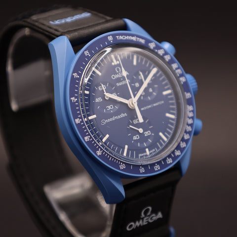 Swatch Omega Moonswatch Mission to Neptune Bioceramic