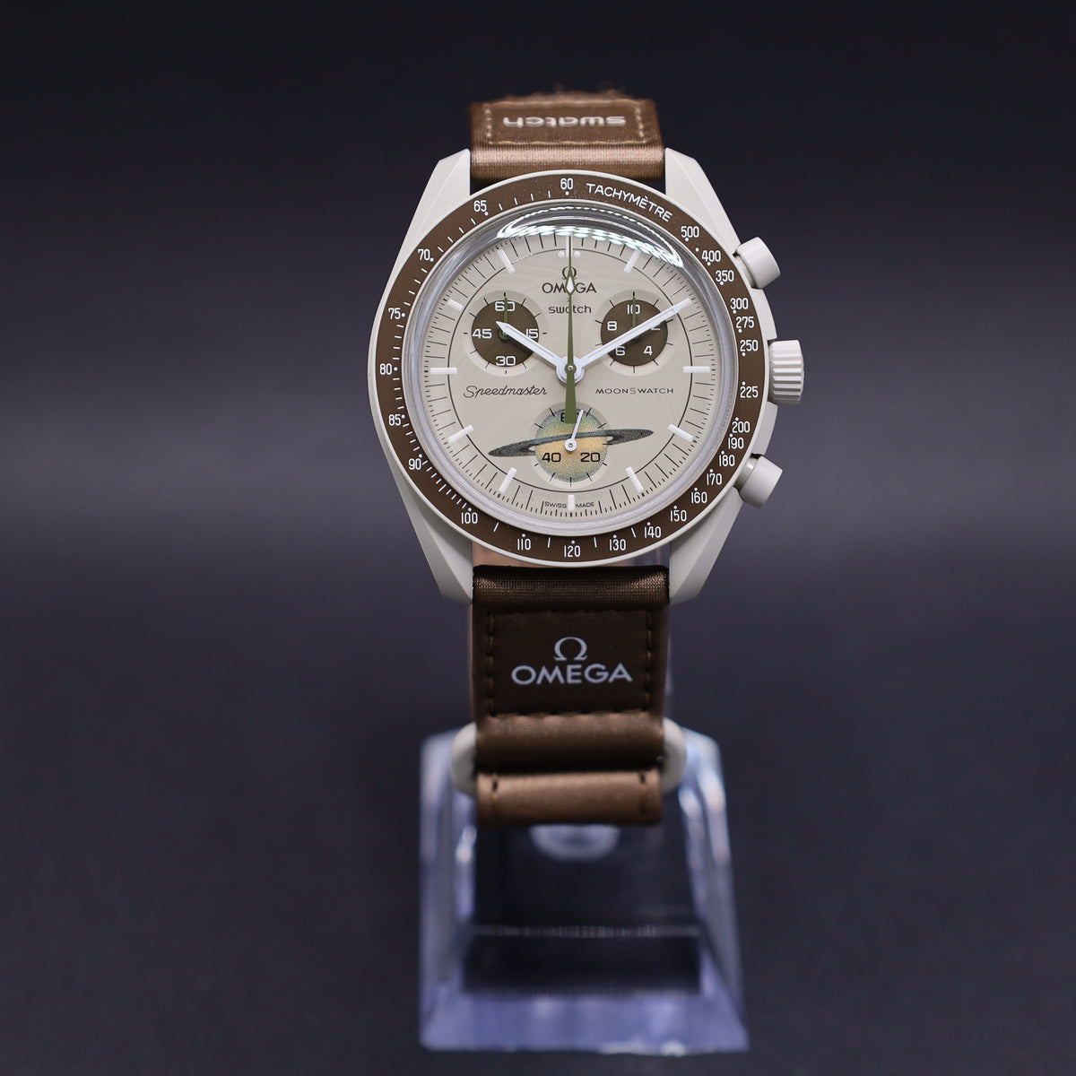 Swatch x Omega Bioceramic Moonswatch Mission to Saturn