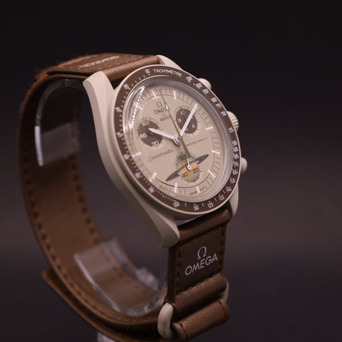 Swatch x Omega Bioceramic Moonswatch Mission to Saturn