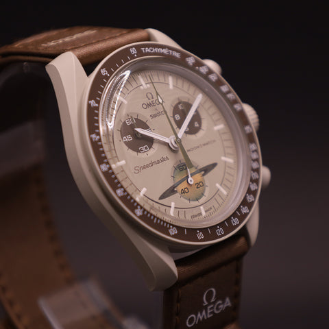 Swatch x Omega Bioceramic Moonswatch Mission to Saturn