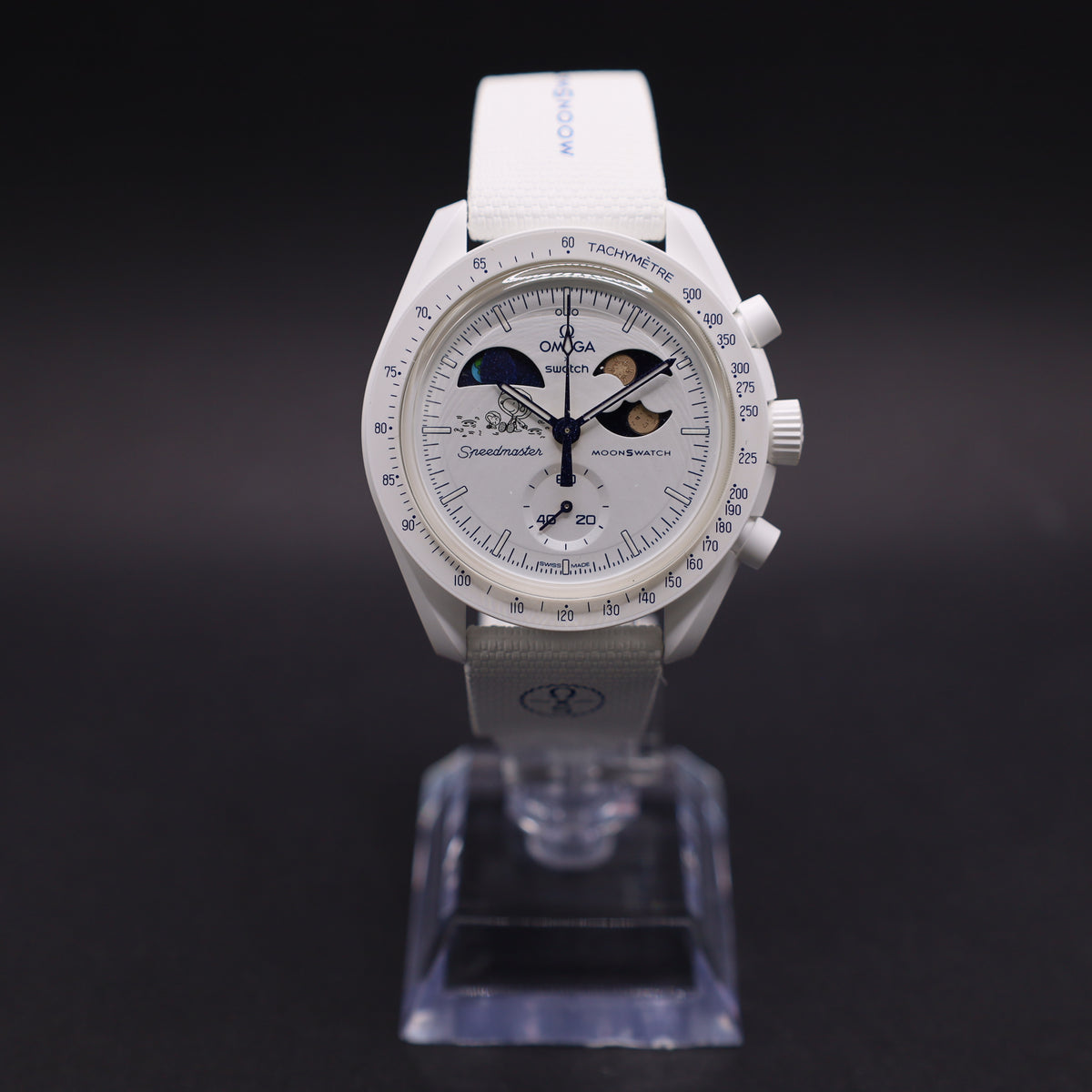 Swatch x Omega Moonswatch Mission to the EARTHPHASE Moonshine Gold SO33W701L