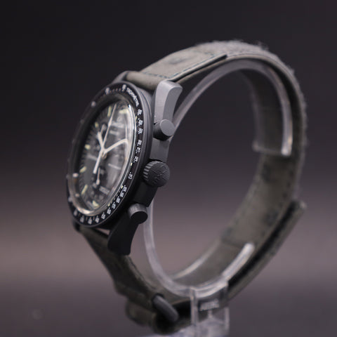 OMEGA x Swatch MoonSwatch Mission to Mercury Straußenleder SO33A100C