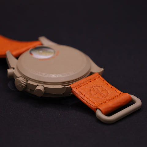 OMEGA x Swatch MoonSwatch Mission to Jupiter Straußenleder SO33C100C