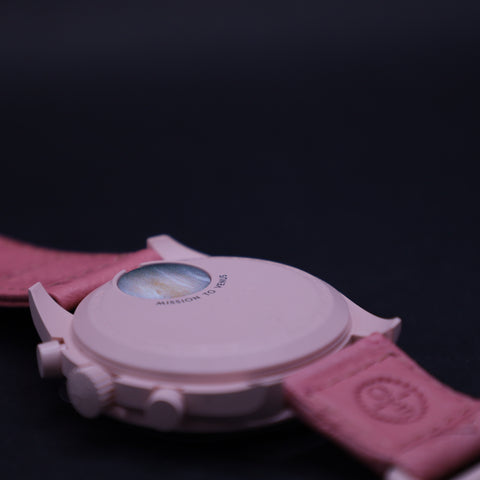 OMEGA x Swatch MoonSwatch Mission to Venus Straußenleder SO33P100C