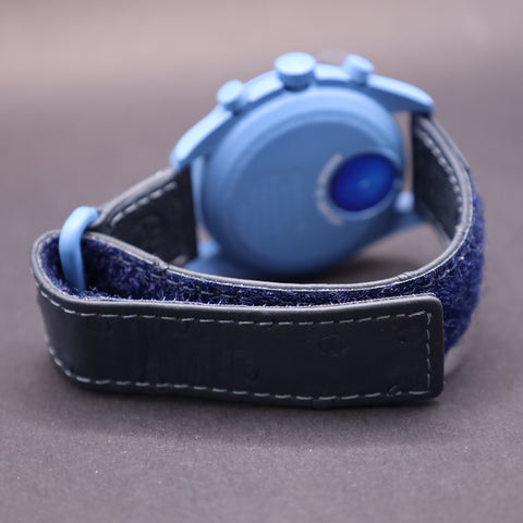 OMEGA x Swatch MoonSwatch Mission to Neptune Straußenleder SO33N100C