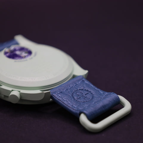 OMEGA x Swatch MoonSwatch Mission on Earth Straußenleder SO33G100C