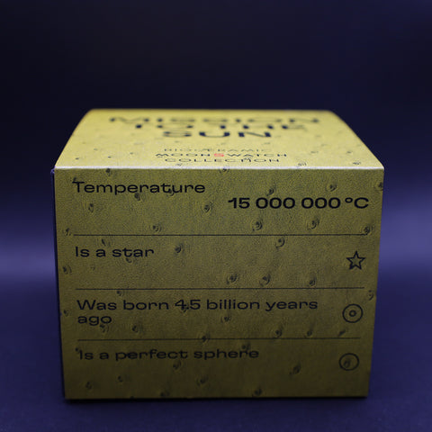 OMEGA x Swatch MoonSwatch Mission to the Sun Straußenleder SO33J100C
