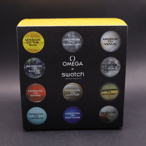 OMEGA x Swatch MoonSwatch Mission to the Sun Straußenleder SO33J100C