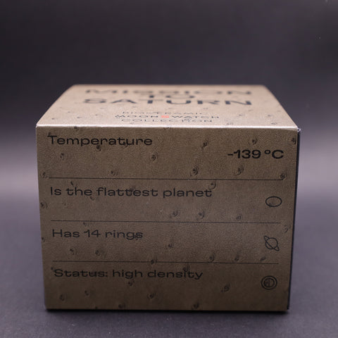 OMEGA x Swatch MoonSwatch Mission to Saturn Straußenleder SO33T100C