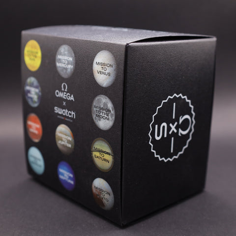 OMEGA x Swatch MoonSwatch Mission to Mercury Straußenleder SO33A100C
