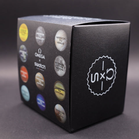 OMEGA x Swatch MoonSwatch Mission to Neptune Straußenleder SO33N100C