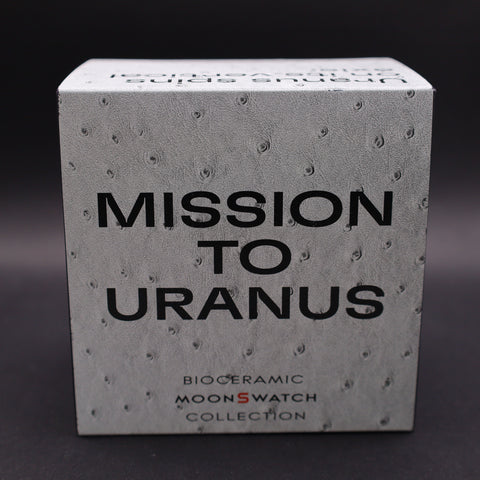 OMEGA x Swatch MoonSwatch Mission to Uranus Straußenleder SO33L100C