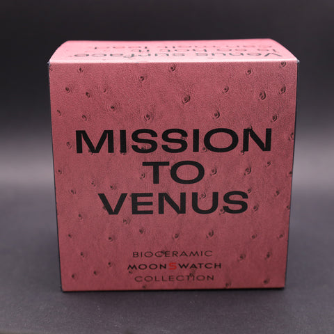 OMEGA x Swatch MoonSwatch Mission to Venus Straußenleder SO33P100C