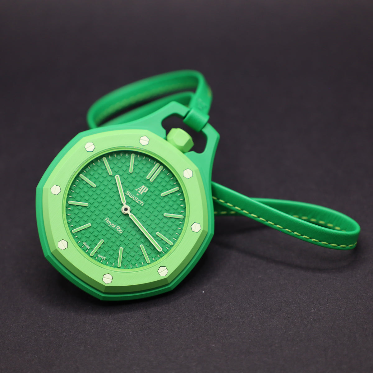 Audemars Piguet x Swatch Royal Pop GREEN EIGHT 40mm