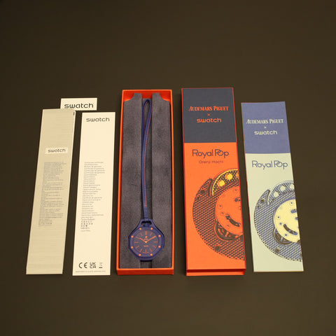 Audemars Piguet x Swatch Royal Pop ORENJI HACHI 40mm