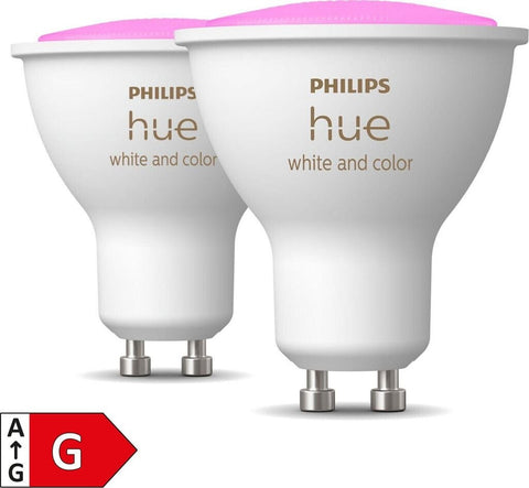 Philips Hue White & Color Ambiance GU10 Doppelpack 2x350lm