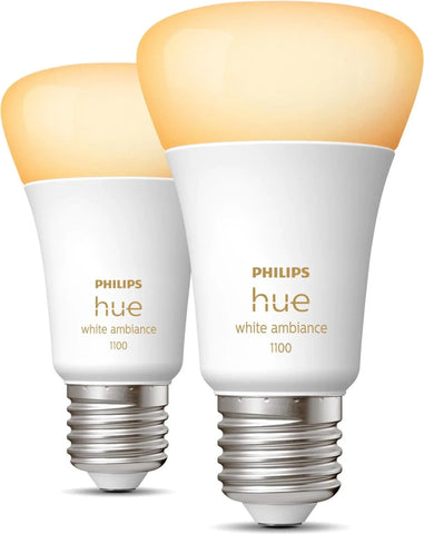 Philips White Ambiance E27/8W 1100lm Doppelpack (929002468404)