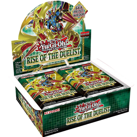 Yu-Gi-Oh! Rise of the Du­e­list - Diplay - Deutsch - 1. Auf­la­ge - 24 Booster