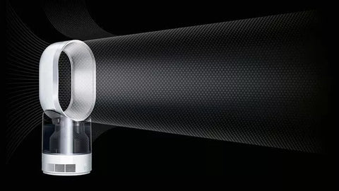 Dyson AM10 Luftbefeuchter Ventilator Weiß/Silber