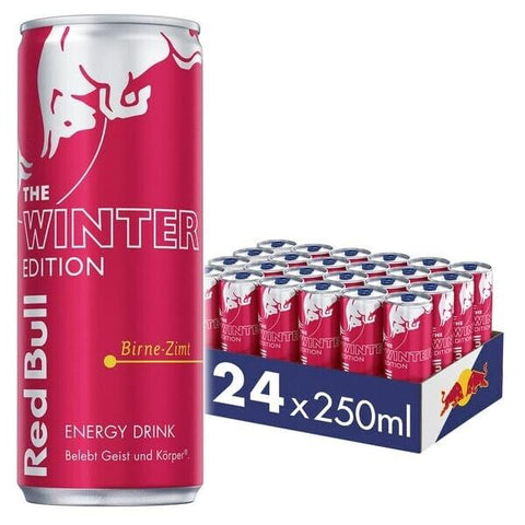 Red Bull Birne-Zimt Dose The Winter Edition 24x0,25l