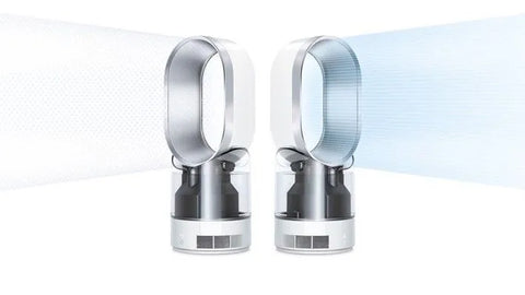 Dyson AM10 Luftbefeuchter Ventilator Weiß/Silber