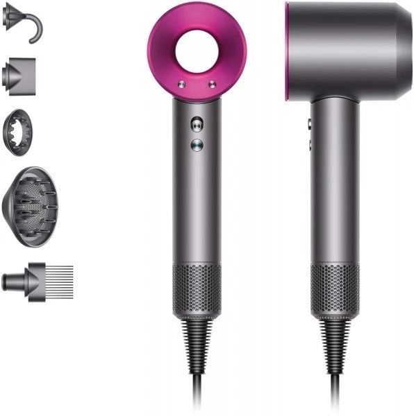 Dyson Supersonic Haartrockner HD07 Anthrazit/Fuchsia - B-Ware ohne OVP