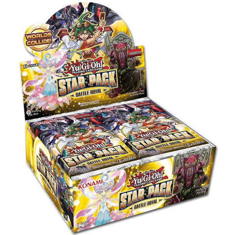 Yu-Gi-Oh! Konami - Star Pack: Battle Royal Display - 50 Booster - 1. Auflage - Deutsch