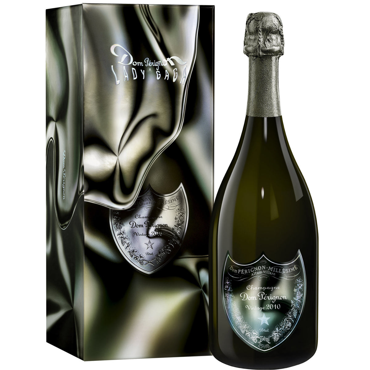 Dom Perignon Vintage 2010 Lady Gaga Edition 2021 - Champagner in Geschenkpackung
