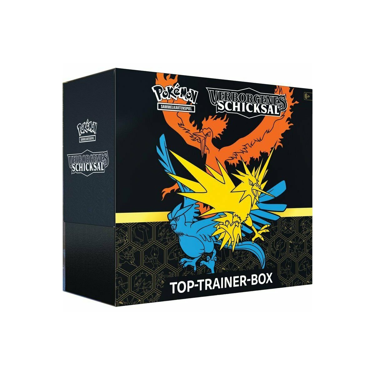 POKÉMON Sam­mel­kar­te Sonne & Mond - Verborgenes Schicksal Top-Trainer-Box Deutsch